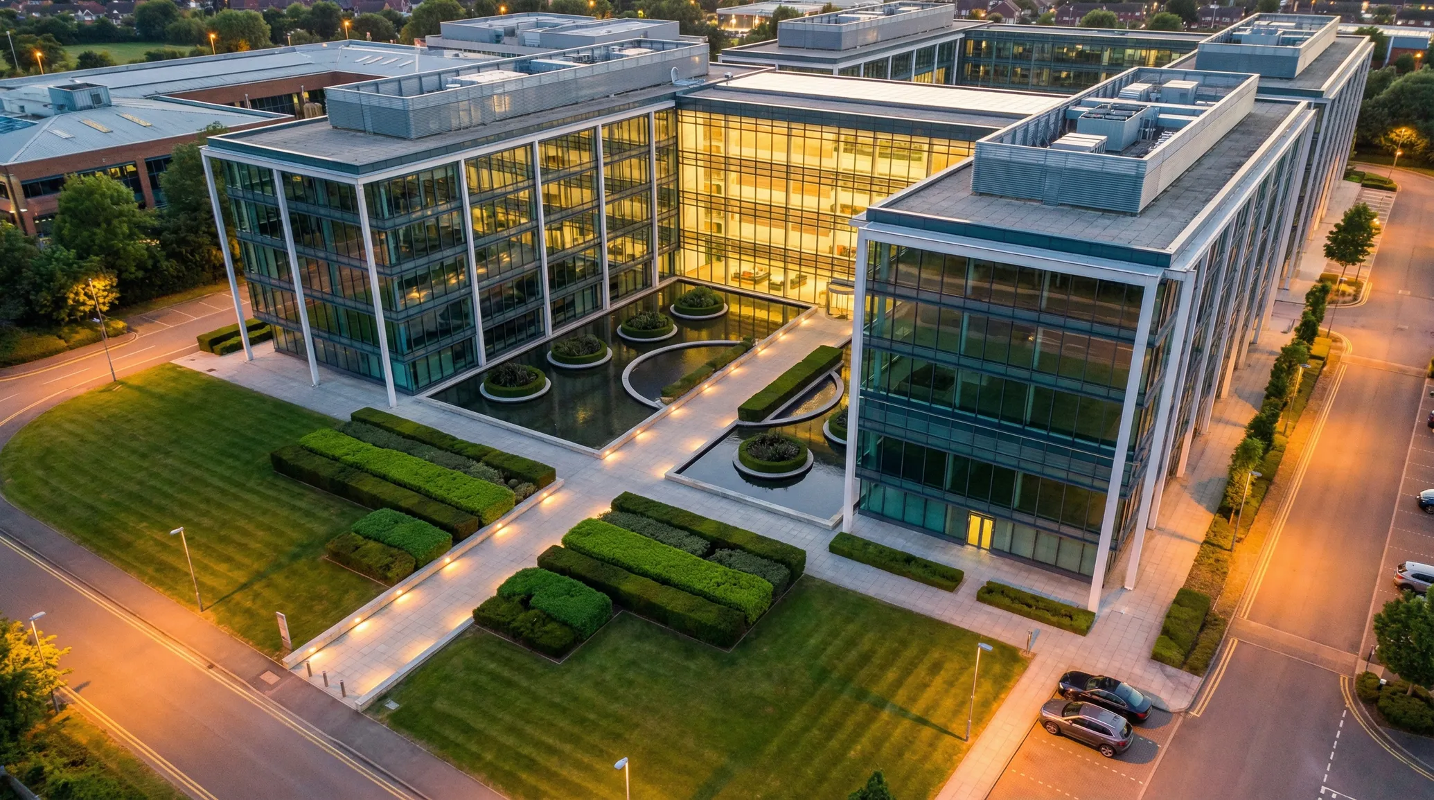 Modern commercial building - PALS facilities management